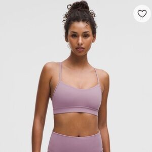 Lululemon Purple Sports Bra with Adjustable Straps